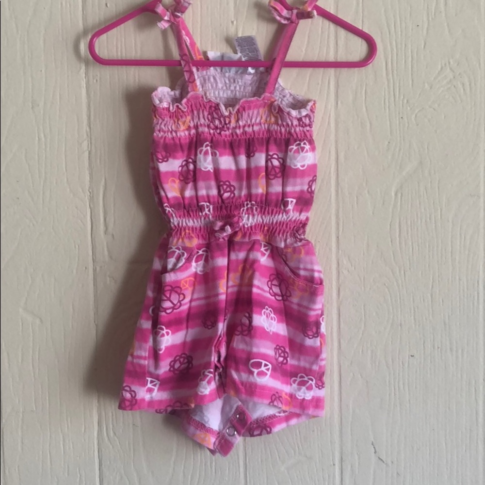 Pink romper